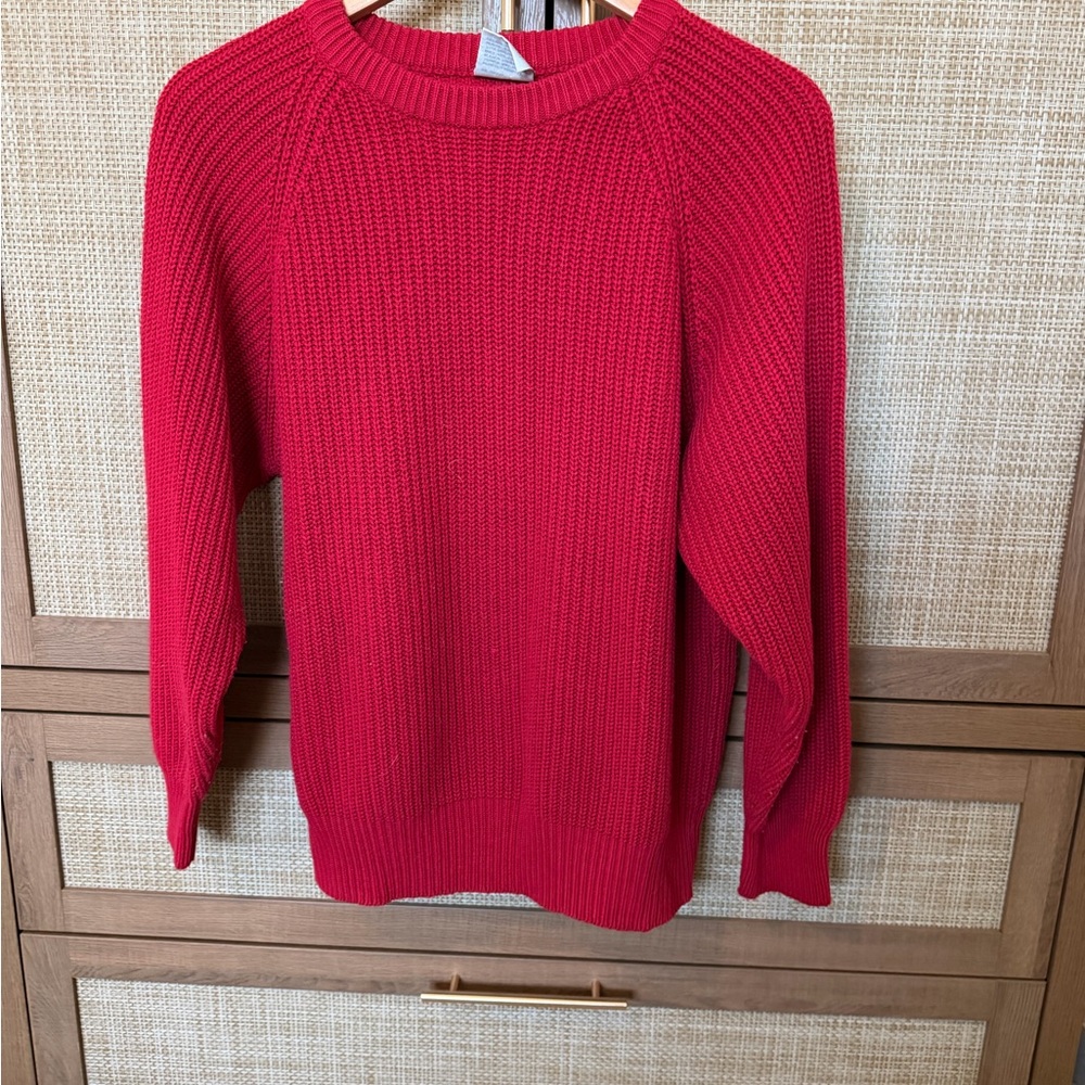 Vintage Red Women's Sweater